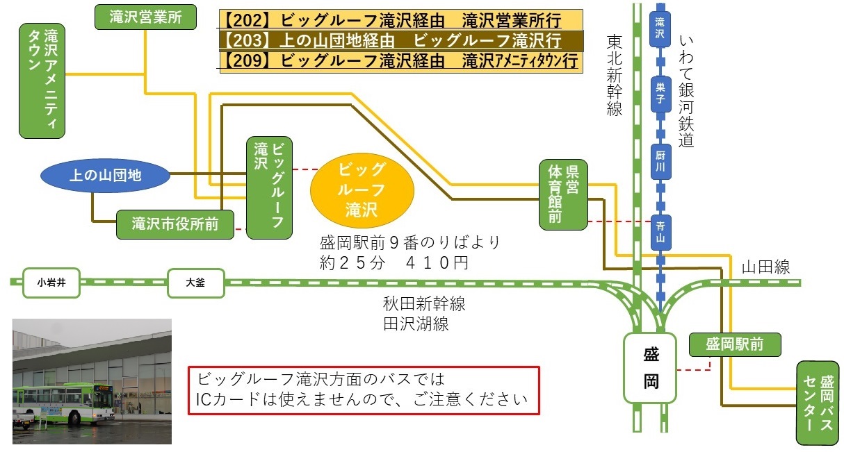 盛岡 ストア 一関 バス