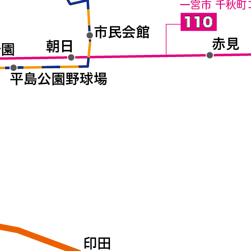 路線図ドットコム 愛知県 一宮市 ｉ バス 路線図