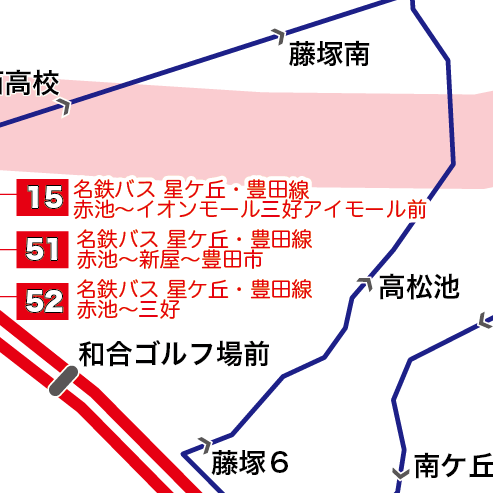 星ヶ丘 バス 路線 セール 図